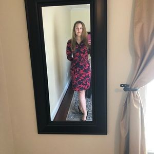 Red and Blue Talbot Dress